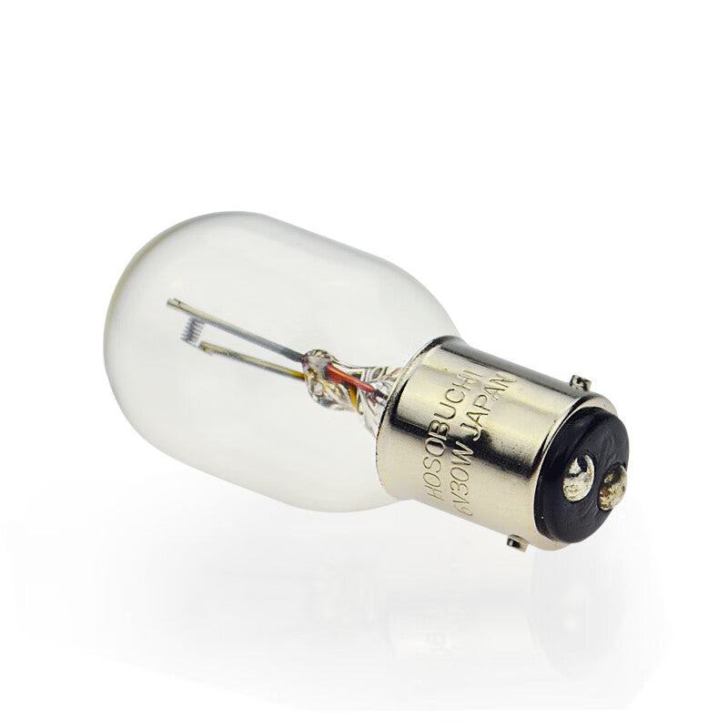 Transparent tungsten halogen lamp bulb 6v 30w for microscope indicator light