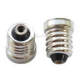 10 pcs metal bayonet screw adapters for MS4 BA7S BA9S E10 E12 E14 E27 BA15S BA15D R17D bulbs