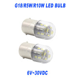 B15led equipment signal light warning light 36v g18 r10w motorcycle led car electric vehicle light bulb