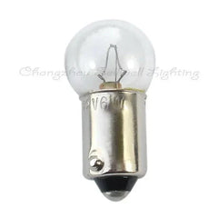 Miniature bulb 12v 6w ba9s G14x27 with clear glass and metal base