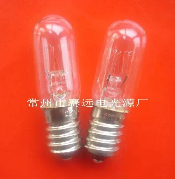 Indicator bulb pilot light lamp E14 5W 220V miniature clear glass bulb set