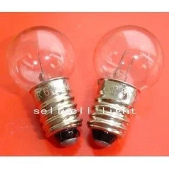 10pcs Krypton lamp 6v 0.4a E10 base G16 16mm diameter bulbs