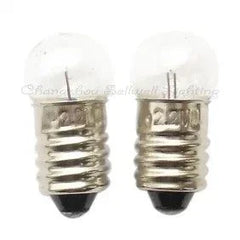 10pcs miniature lamp 2.2V 0.25A E10 G11 bulbs with 11mm diameter