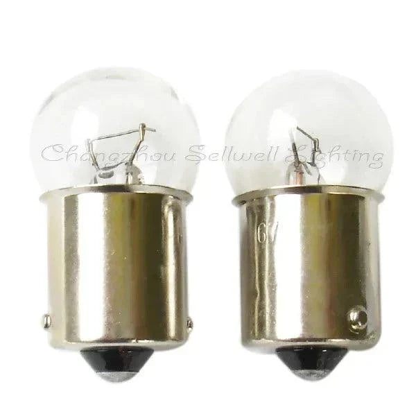 10pcs miniature light bulbs 12v 5w ba15s g18 clear glass base A376