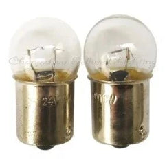 Set of 10 auto light 24v 10w ba15s g18 automotive bulbs with clear glass and metal base
