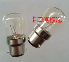 10pcs miniature lamp 24v 15w B22 base clear glass bulbs for factory direct sale