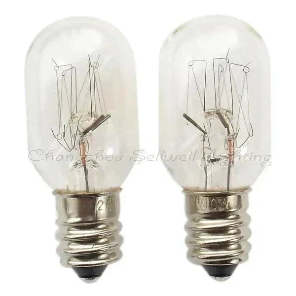 Miniature light 240v 15w E12 base T20x48 indicator bulb pilot lamp