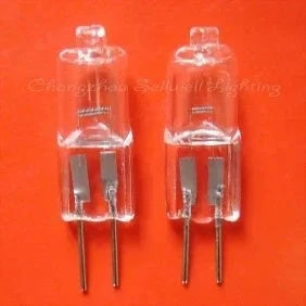 Set of 10 halogen lamps 12V 10W JC G4 base, 8x30mm size
