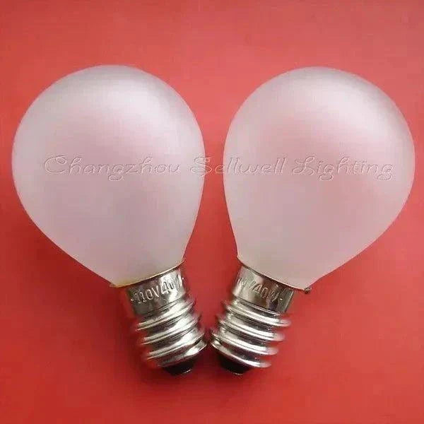 10pcs miniature lighting 110V 40W E14 G35 indicator pilot light bulbs