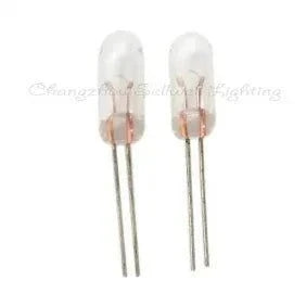 Miniature light 2.4v 0.5a small bulb with 3mm diameter and 15mm length, pack of 10