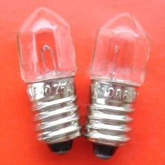 10 pièces Miniature lumière 6v 0.75a e10 A580 SUPER