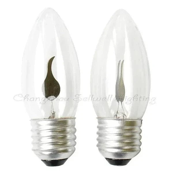 Set of 10 miniature 220v 6w E27 indicator pilot light bulbs