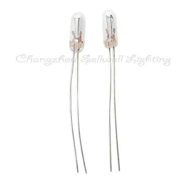 Two 24V 30mA miniature lamps with 3mm diameter and 8mm length for electrical use
