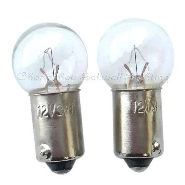 10pcs Miniaturre light 12V 3W ba9s g14x27 indicator bulbs pilot lamp