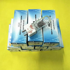 KLS Japan EHA 100V500W PG grinding lamp bulb with GY9.5 base on blue boxes