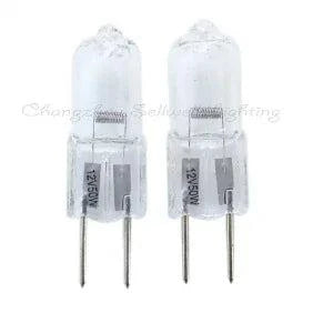 Set of 10 halogen lamps 12v 50w 11x38mm A190 with clear glass bulbs and dual metal pins