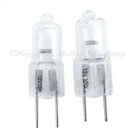 10pcs halogen bulb set 12v 35w G4 clear glass capsule bulbs for lighting