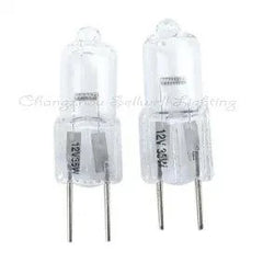 10pcs halogen bulb set 12v 35w G4 clear glass capsule bulbs for lighting
