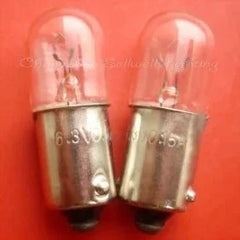 10pcs miniature light 6.3v 0.15a ba9s t10x28 A369 bulbs
