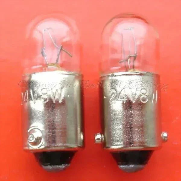 10pcs 24v 3w ba9s miniature light bulbs