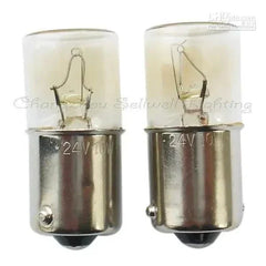 24v 10w ba15s miniature lamp bulb set of 2
