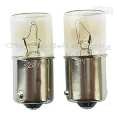 Set of 10 new 24v 10w ba15s miniature lamp lights A342 model