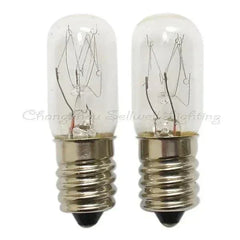 Miniature light indicator bulbs E14 E12 base 220V pilot lamp T16x48 length 48mm diameter 16mm pack of 10
