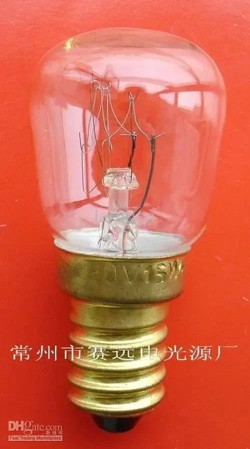 220v 15w a130 miniature lamp E14 screw base clear bulb pack of 10