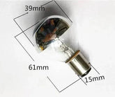Set of 10 shadowless 24v 25w ba15d G40 indicator lamp bulbs for medical use