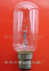 24V 40W B22d clear glass navigation light bulb with 38x104mm size