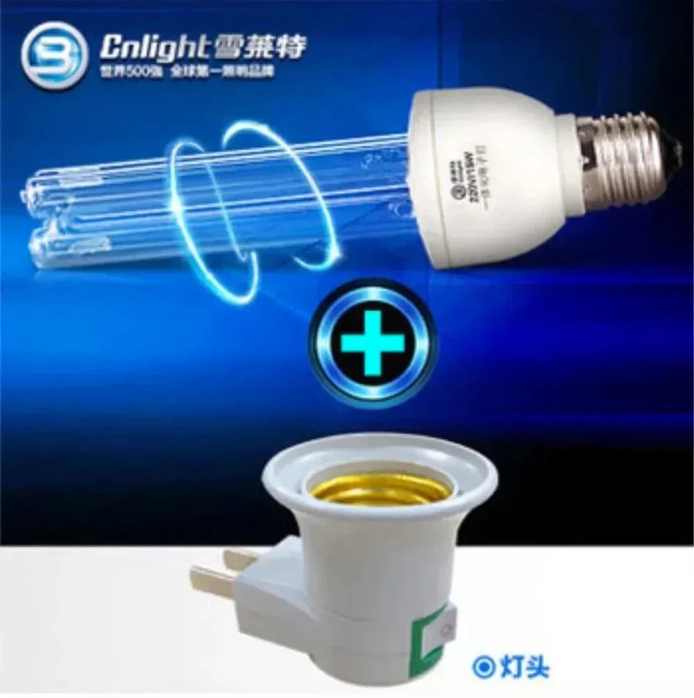 220V 15W E27 UVC bulb light with antibacterial properties for COVID-19 sterilization