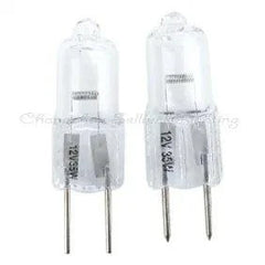 10pcs 12V 35W halogen light bulbs with 10x36mm size, A188 type, clear glass design