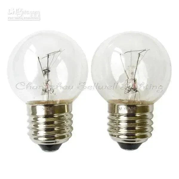 two clear lamp bulb A460 230v 40w e27 miniature light bulbs