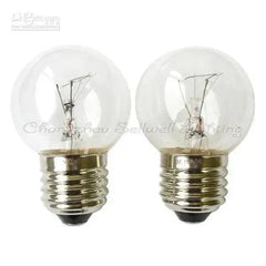 two clear lamp bulb A460 230v 40w e27 miniature light bulbs