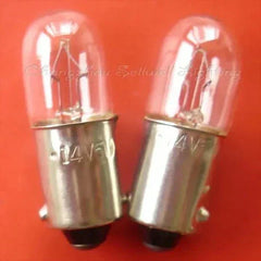 10pcs miniature bulb 14v 5w Ba9s t10x28 clear glass automotive light bulbs