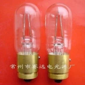 Miniature lamp 6v 30w A667 clear glass bulb with metal base pair