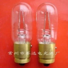 Miniature lamp 6v 30w A667 clear glass bulb with metal base pair