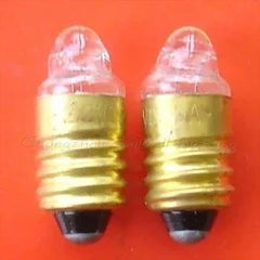 Set of 10 miniature bulbs 2.2V 0.25A E10 base small size
