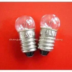 10pcs 2.2V 0.11A miniature lamp bulbs A959 E10 socket