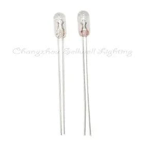 Miniature bulb 1.5V 0.5A indicator lamp with 2.8x7x25mm dimensions