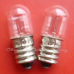 Miniature 12v 0.11a E12 base indicator pilot light bulb set