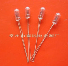 Miniature 12v 60ma 3mm indicator pilot light bulbs set of four
