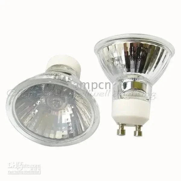 35w GU10 a400 halogen lamp 230v bulb pair with reflective surface