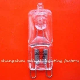 10pcs Halogen Lamp 220-240V 40W G9 bulb for lighting fixtures