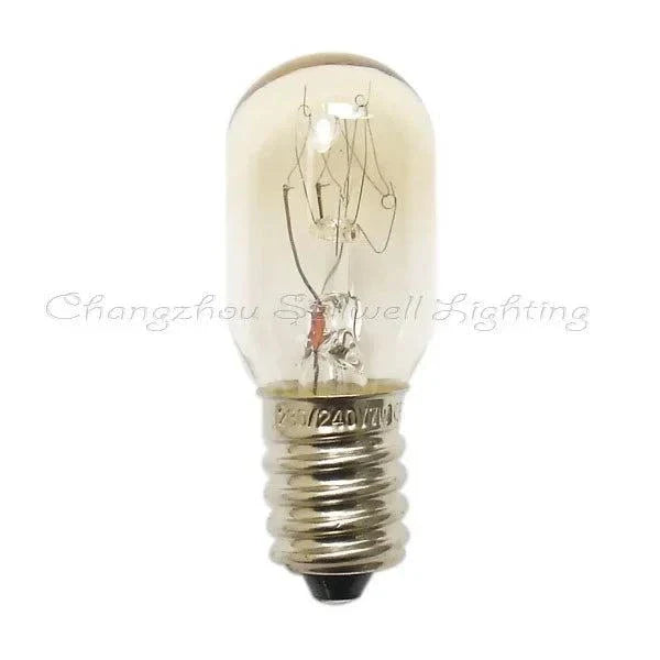 Miniature bulb 230-240V 7W E14 base clear glass T20x52 size
