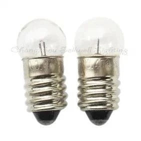 10pcs miniature bulb 2.2v 0.47a E10 base G11 11mm wholesale pack