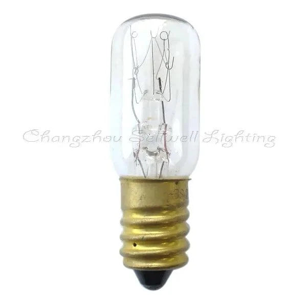 Miniature light bulb 220v 7w E14 base T18x53 clear glass bulb