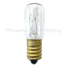 Miniature light bulb 220v 7w E14 base T18x53 clear glass bulb