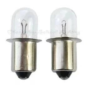Miniature 6V 1W light bulb with P13.5S base and 13.5mm diameter