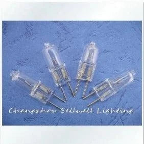 JC 12V 35W G5.3 warm light halogen bulbs with long life crystal, 10pcs set